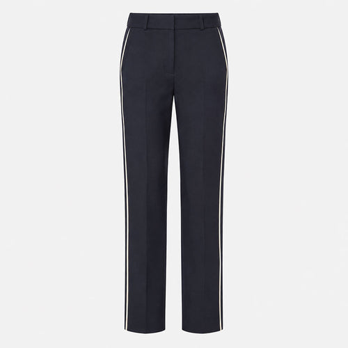 Ariadna Pantalón Recto con Ribete Lateral
