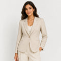 Aroa Blazer de Línea Curva